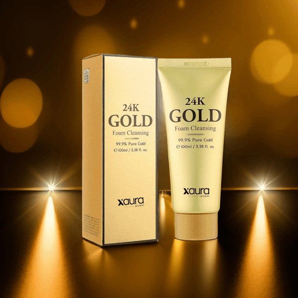 Xaura Beauty 24K Gold Foam Cleansing - Görsel 4