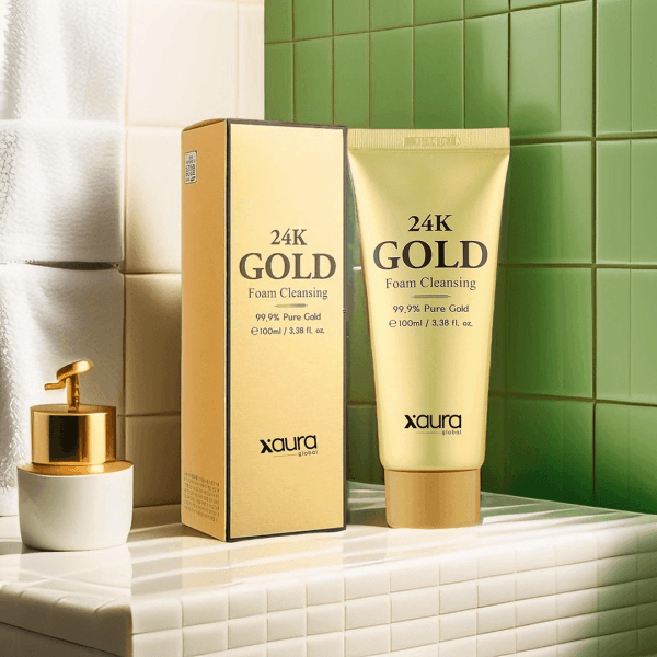 Xaura Beauty 24K Gold Foam Cleansing - Görsel 3