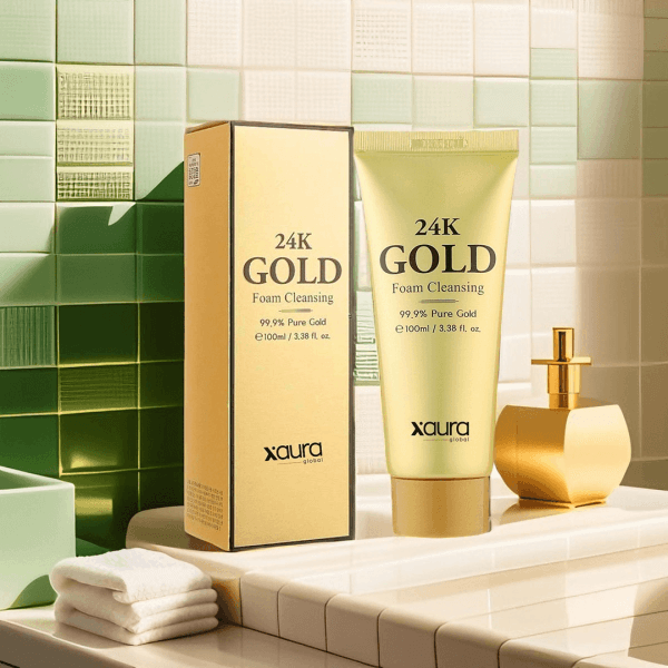 Xaura Beauty 24K Gold Foam Cleansing - Görsel 2