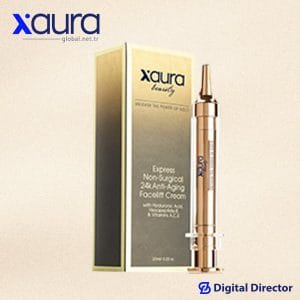 Xaura Beauty Facelift Cream Express Non-Surgical 24k Anti Aging